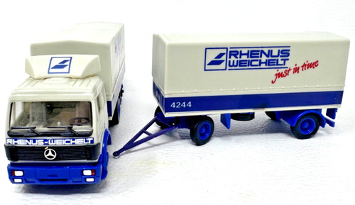 Herpa mercedes hängerzug - herpa, h0