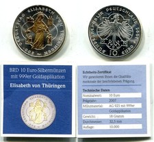 10 Euro BRD 2007 A  Silber