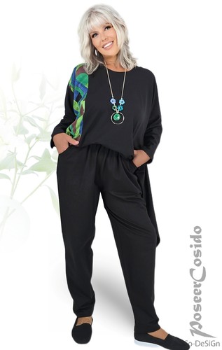 Lagenlook schmale shirt - lagenlook,