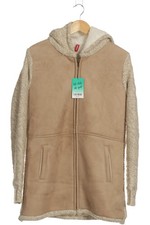 Manguun Mantel Damen Jacke Parka Gr. EU 42 Wolle Alpaka Beige #u7b7pq8