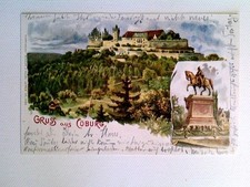 Coburg, Veste, Reiterdenkmal