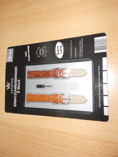 Leder uhrenarmbänder sempre - leder, 2