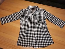 Bluse "H&M" Karo Gr. XS 34