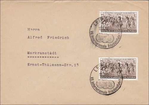 1954 messe leipzig - messe,