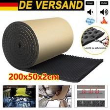 Auto Schalldämmschaum Selbstklebend Akustik Dämmung Schaumstoff Dämmmatte 2-10m