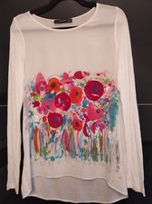 Schönes Seidenshirt, Gr. M