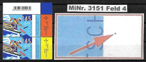 Brd plattenfehler minr - plattenfehler, minr.