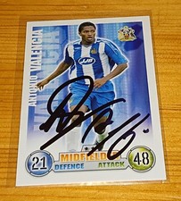 1/69  2007-08  Topps Match Attax  Antonio Valencia (Wigan Athletic)  signiert 