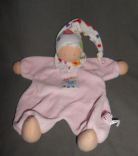 KÄTHE KRUSE SCHMUSETUCH SCHNUFFELTUCH  PÜPPCHEN PUPPE GUGGULI  ROSA