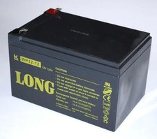 4 x Long Blei Gel-Akku 12V