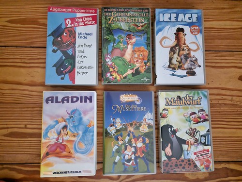 Vhs kassetten kinderfilme - vhs,