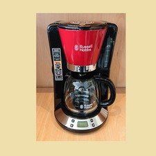 Russell Hobbs Digitale Kaffeemaschine Colours Plus+ Flame Red 24031-56