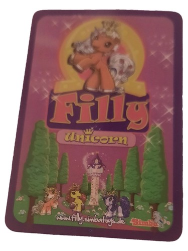 Filly unicorn sammelkarte - unicorn,