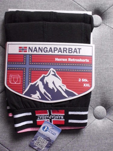 Nangaparbat retro shorts - nangaparbat, retro-shorts