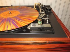 Plattenspieler Dual 491 Palisander Zarge - Top-Revidiert - DMS 242E neue Nadel!