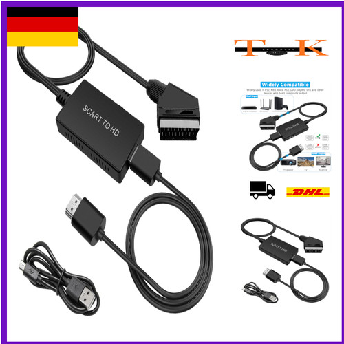 Scart hdmi konverter mit - zu,