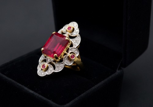 Cocktail ring natürlicher - cocktail,