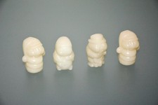 4 BONUX GLÜHWÜRMCHEN WASCHMITTEL - glo friends - luxi luxioles - vintage - 1988