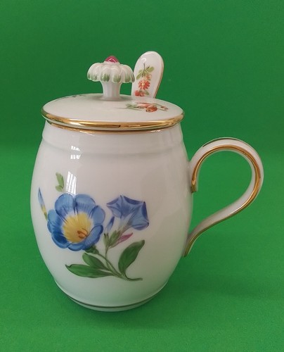 Porzellan meissen dose mit - porzellan,