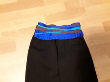 Jungen Eiskunstlaufhose mit farbigem Bandeau, Gr Child M (12 / 158)