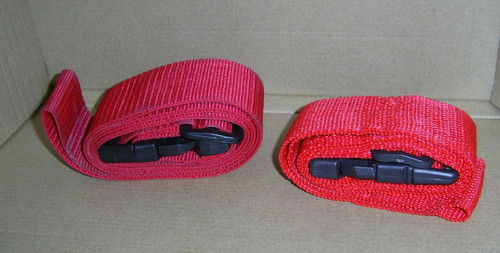 Koffergurt rot mit - 2x,