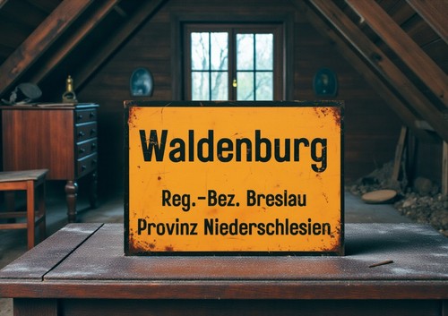 Ortsschild waldenburg - ortsschild,