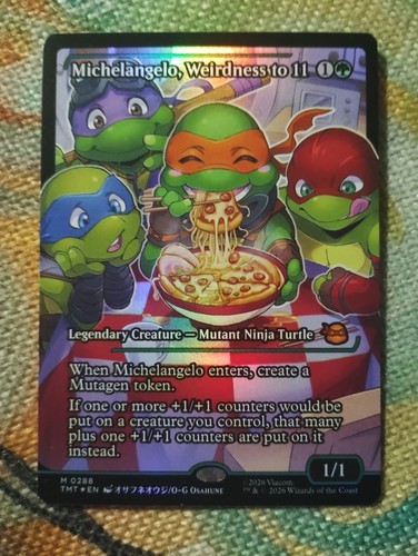 Full art foil - full-art, michelangelo