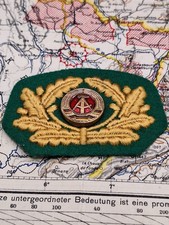 GDR NVA cap badge General