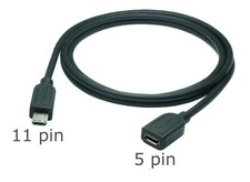 1m MHL Micro USB Adapter( 5