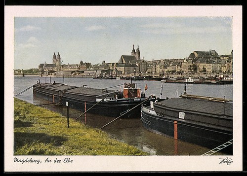 Magdeburg der elbe - magdeburg,,