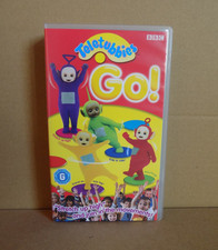Teletubbies Go! BBC VHS Video