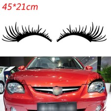 2X Auto Black Eyelash Stripes