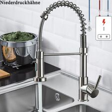 Niederdruck Küchenarmatur Edelstahl Ausziehbar Brause Einhand Wasserhahn Küche