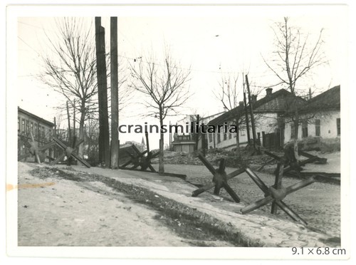 Orig foto panzersperren - foto,