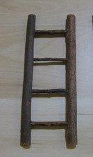 Leiter aus Holz für Nagetiere, groß 18 x 7 cm cm (Hamster, Mäuse),