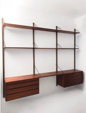 Poul Cadovius Regalsystem Royal System Teak Desk Teak Danish