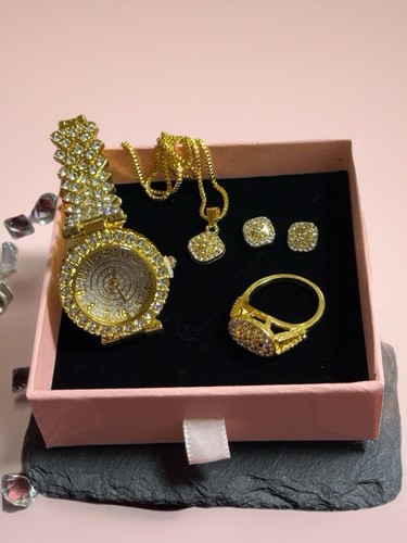 Elegantes strass schmuckset - elegantes,