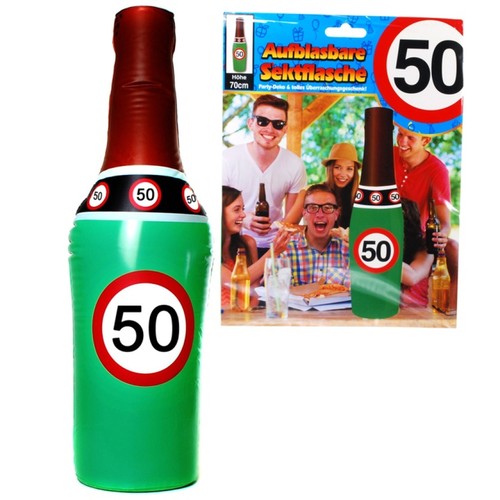 Aufblasbare sektflasche - aufblasbare, 50