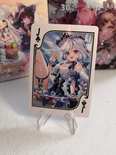 Flower girl poker furina - 3,