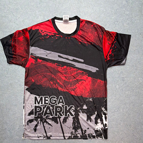 Megapark herren shirt - t-shirt, m