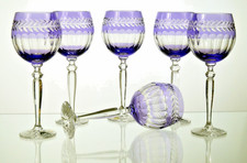 Set 6 farbige handgemalte