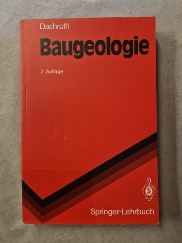 Baugeologie eine - baugeologie:,
