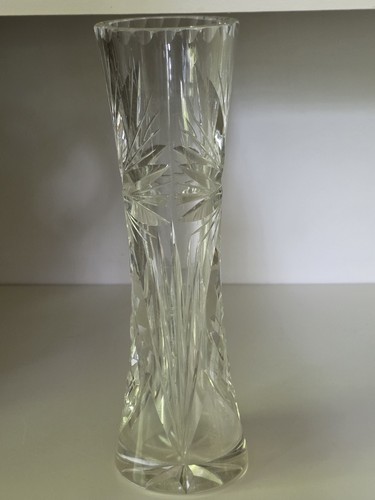 Blumenvase bleikristall h28cm - blumenvase,