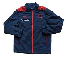Castore Bayer 04 Leverkusen Training Regen Jacke BARMENIA Spieler Matchworn M