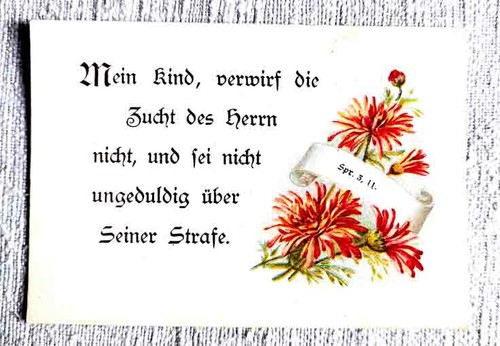 Altes lesezeichen mein kind - lesezeichen, "mein