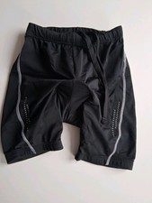 Kurze Fahrrad Hose für Fraun Gr.S Schwarz Radhose