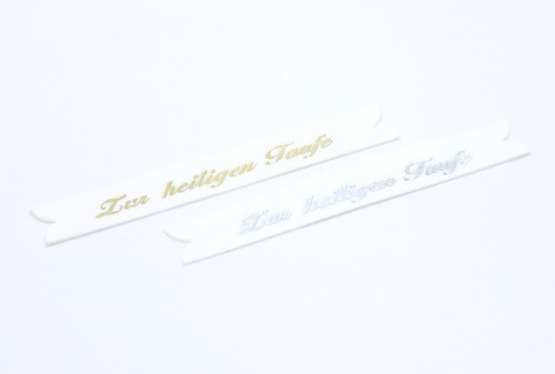 Spruchband zur heiligen - spruchband,
