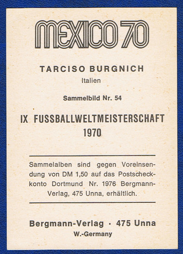 Fussball bergmann sammelbild - fussball,