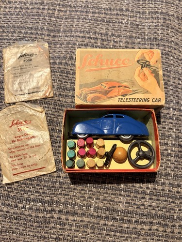 Vintage schuco blech - blech, uhrwerk