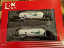 2 Zement Kesselwagen H0